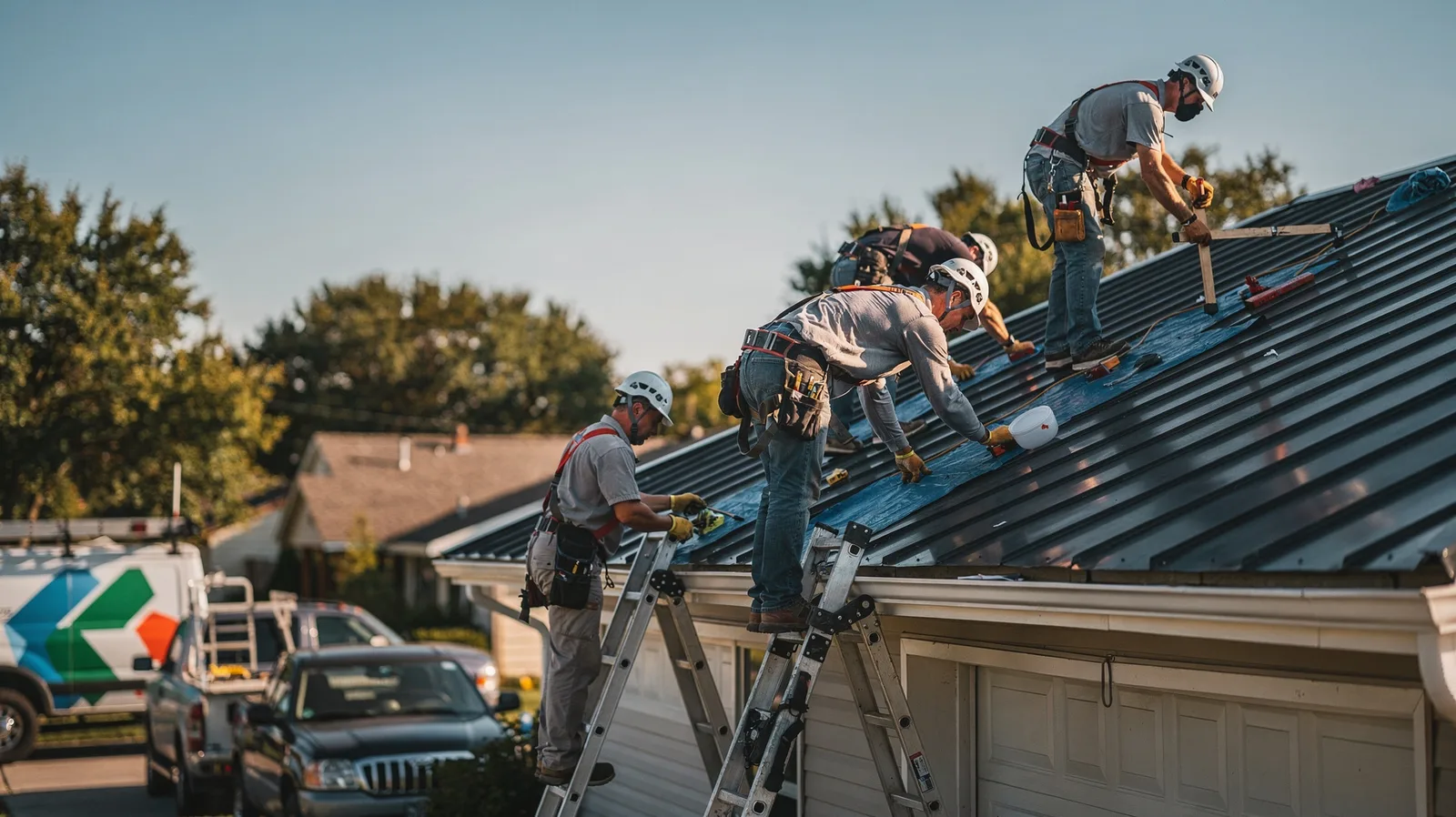 Metal Roof Installation in Levering, MI near me